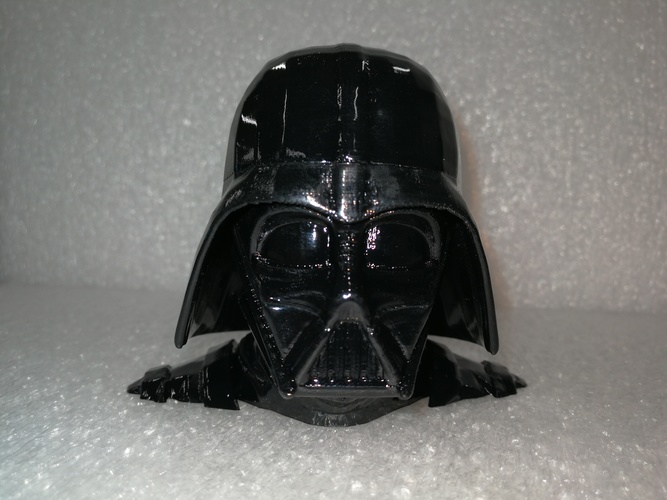 Darth Vader bust - Easy print 3D Print 34003 Darth Vader bust - Easy print 3D Print 34003