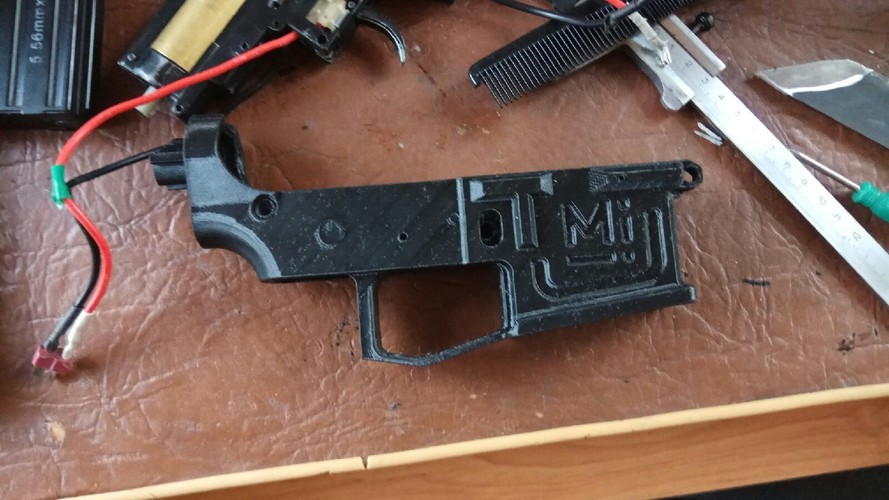 Printable Airsoft AR15 (PAAR15) AEG Body kit (08.12.19) 3D Print 34029 Printable Airsoft AR15 (PAAR15) AEG Body kit (08.12.19) 3D Print 34029