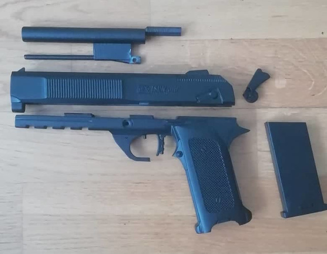 Cyberpunk 2077 - Tsunami Defense Systems Gun 3D Print 34133 Cyberpunk 2077 - Tsunami Defense Systems Gun 3D Print 34133