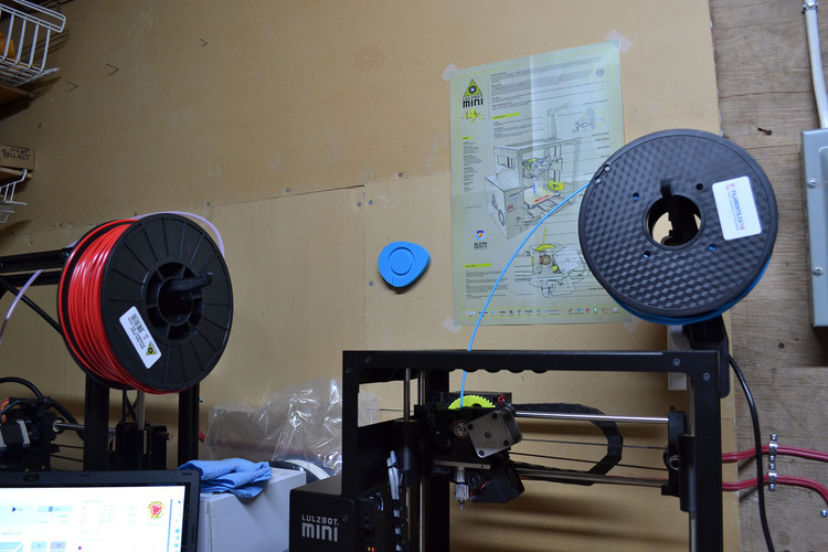 Pinshape Logo - Wall Mount Bracket 3D Print 3439 Pinshape Logo - Wall Mount Bracket 3D Print 3439