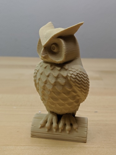 Owl 3D Print 34452 Owl 3D Print 34452