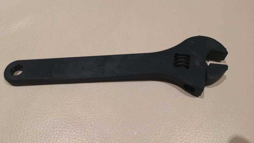 Fully assembled 3D printable wrench 3D Print 34489 Fully assembled 3D printable wrench 3D Print 34489