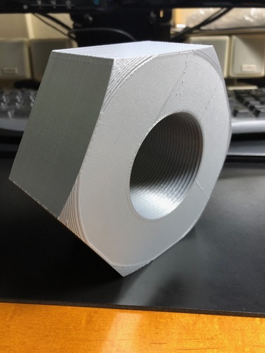 Battlebots Trophy Giant Nut 2016 3D Print 34513 Battlebots Trophy Giant Nut 2016 3D Print 34513