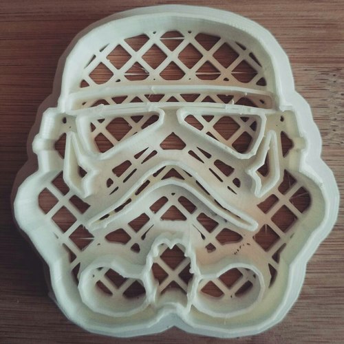 Star Wars cookie cutters- 100 and 80mm 3D Print 34696 Star Wars cookie cutters- 100 and 80mm 3D Print 34696