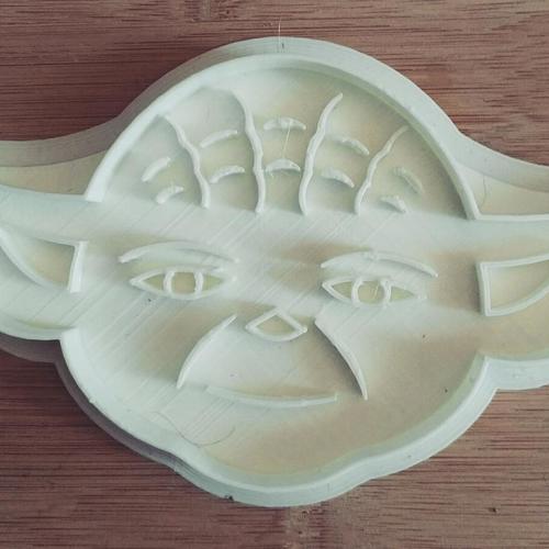 Star Wars cookie cutters- 100 and 80mm 3D Print 34698 Star Wars cookie cutters- 100 and 80mm 3D Print 34698
