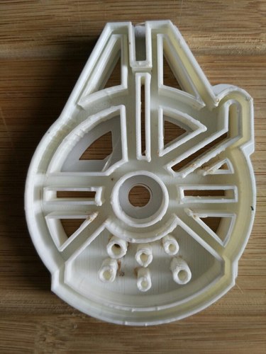 Star Wars cookie cutters- 100 and 80mm 3D Print 34699 Star Wars cookie cutters- 100 and 80mm 3D Print 34699