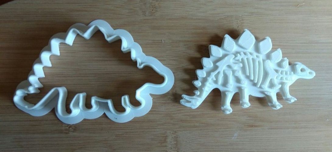 Dinosaurs-Bronezavr-stamp-Cookie cutters-100mm (Free) 3D Print 34703 Dinosaurs-Bronezavr-stamp-Cookie cutters-100mm (Free) 3D Print 34703