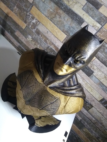 Batman Bust 3D Print 34947 Batman Bust 3D Print 34947