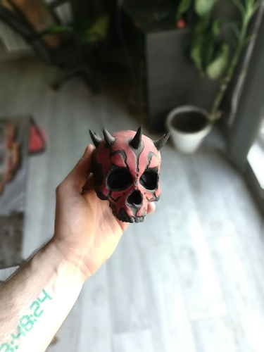DARTH MAUL SKULL 3D Print 35087 DARTH MAUL SKULL 3D Print 35087