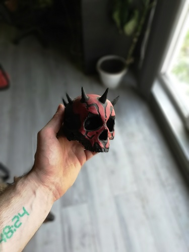 DARTH MAUL SKULL 3D Print 35088 DARTH MAUL SKULL 3D Print 35088