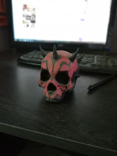 DARTH MAUL SKULL 3D Print 35089 DARTH MAUL SKULL 3D Print 35089