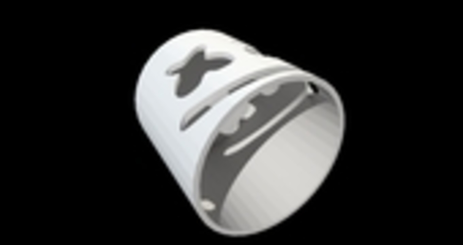 Marshmello Dj Mask 3D Print 35146 Marshmello Dj Mask 3D Print 35146