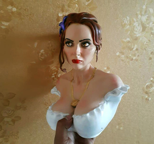 Flower Girl 3D Print 35263 Flower Girl 3D Print 35263
