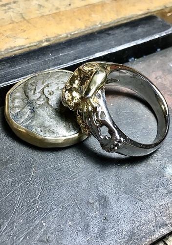 Ring-Panthera-2parts 3D Print 35282 Ring-Panthera-2parts 3D Print 35282