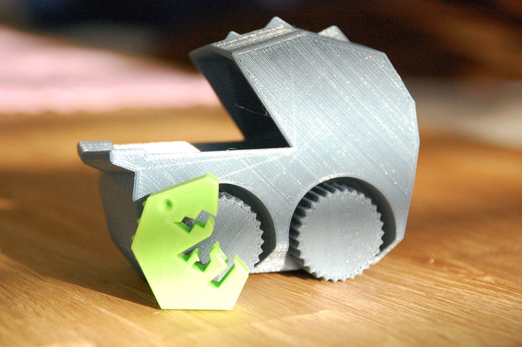 Pip's Print-in-Place Perambulator 3D Print 354 Pip's Print-in-Place Perambulator 3D Print 354