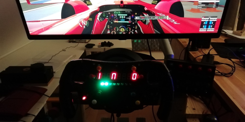 DIY 3D Printed F1 GT Wheel with Magnetic Shift Paddles 3D Print 35486 DIY 3D Printed F1 GT Wheel with Magnetic Shift Paddles 3D Print 35486