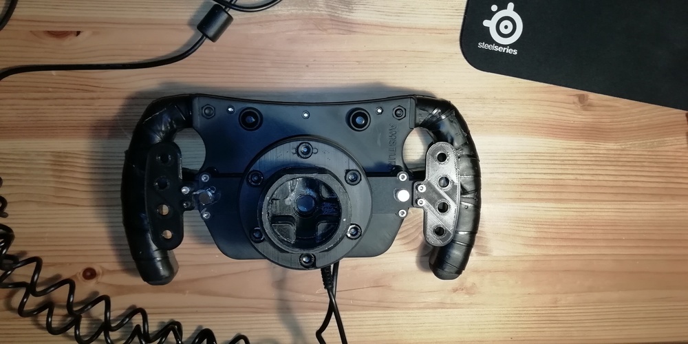 DIY 3D Printed F1 GT Wheel with Magnetic Shift Paddles 3D Print 35488 DIY 3D Printed F1 GT Wheel with Magnetic Shift Paddles 3D Print 35488