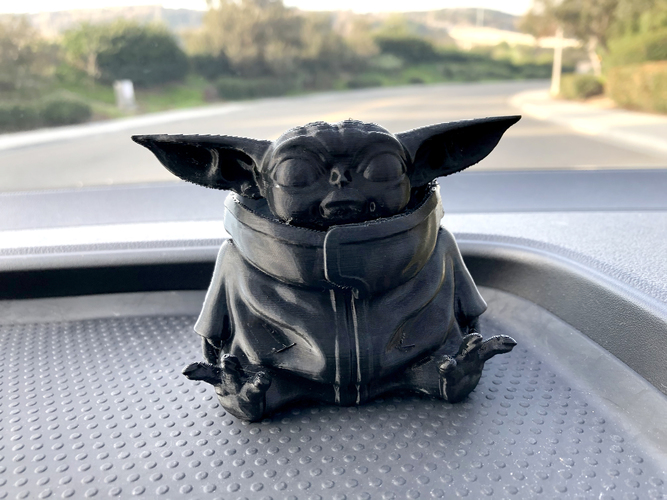 Baby Yoda from The Mandalorian 3D Print 35621 Baby Yoda from The Mandalorian 3D Print 35621
