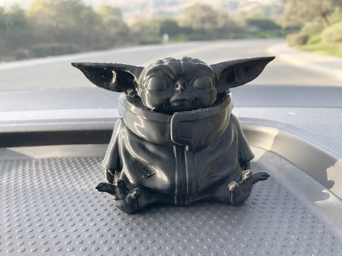 Baby Yoda from The Mandalorian 3D Print 35622 Baby Yoda from The Mandalorian 3D Print 35622