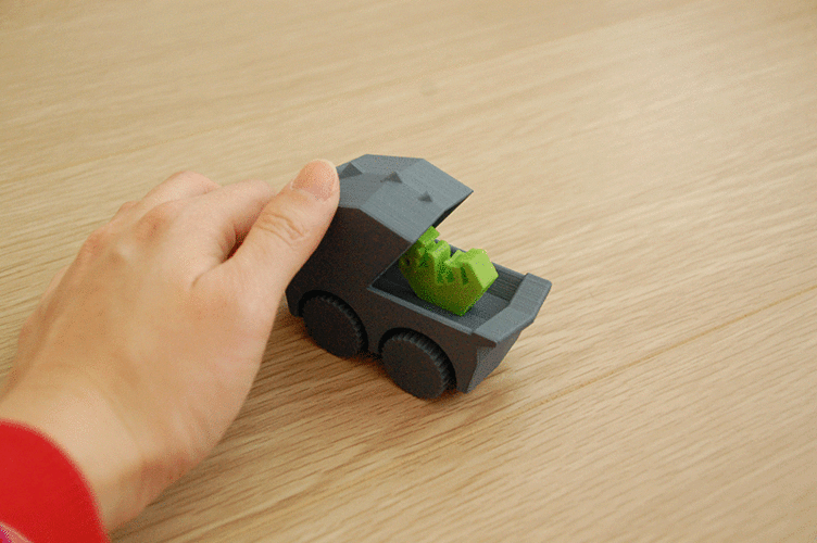 Pip's Print-in-Place Perambulator 3D Print 357 Pip's Print-in-Place Perambulator 3D Print 357