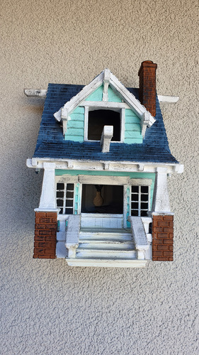 the American Craftsman Bungalow Birdhouse 3D Print 35741 the American Craftsman Bungalow Birdhouse 3D Print 35741