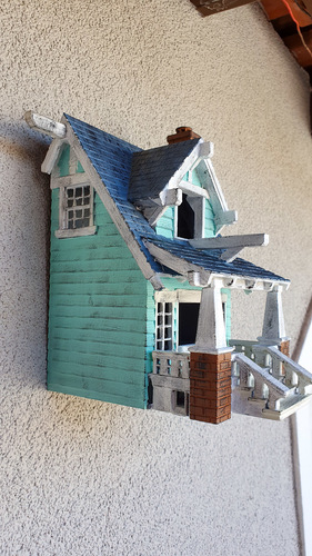 the American Craftsman Bungalow Birdhouse 3D Print 35746 the American Craftsman Bungalow Birdhouse 3D Print 35746