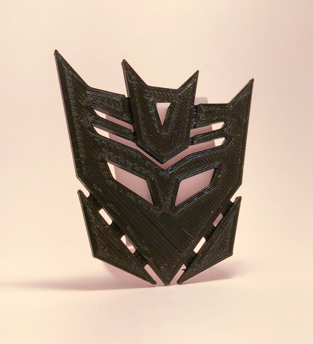 Decepticon Badge 3D Print 35800 Decepticon Badge 3D Print 35800