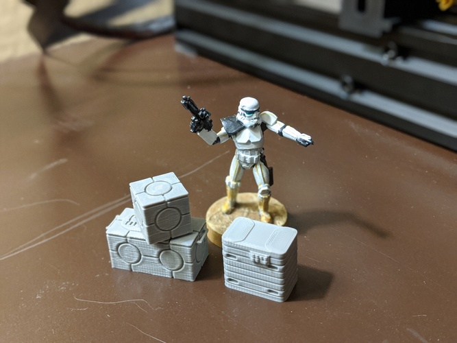 Legion scale boxes 3D Print 35817 Legion scale boxes 3D Print 35817