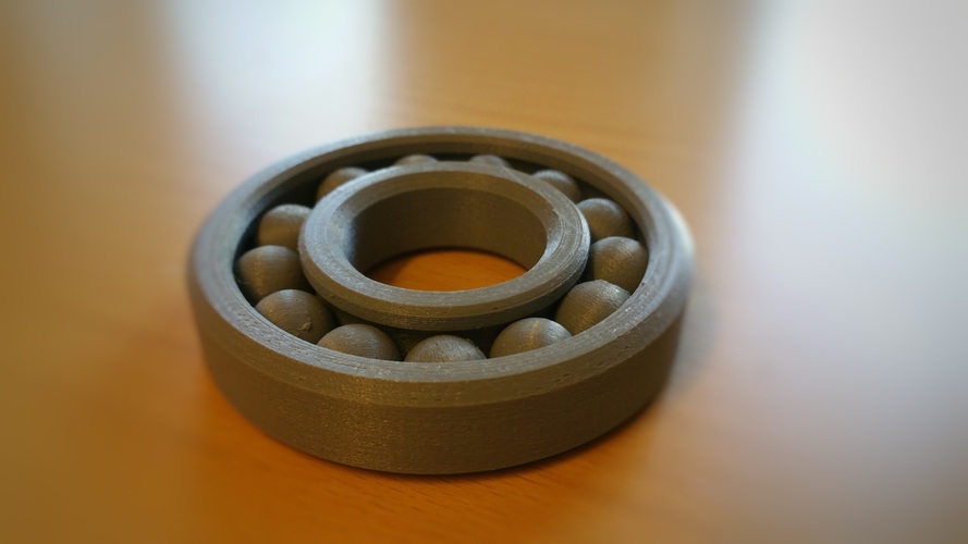 Fully Assembled Ball Bearing 3D Print 3600 Fully Assembled Ball Bearing 3D Print 3600