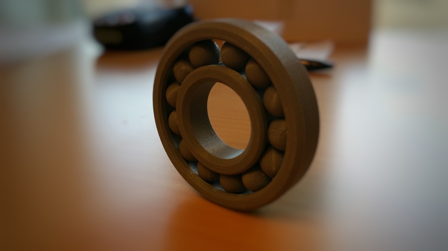 Fully Assembled Ball Bearing 3D Print 3602 Fully Assembled Ball Bearing 3D Print 3602