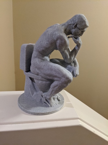 The New Thinker 3D Print 36044 The New Thinker 3D Print 36044