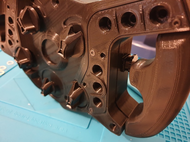 DIY BMW M8 GTE (BIG BOY) Steering Wheel 3D Print 36086 DIY BMW M8 GTE (BIG BOY) Steering Wheel 3D Print 36086