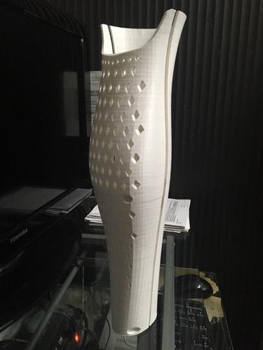 PROSTHETIC LEG CASE carcasa para protesis de miembro inferior 3D Print 36091 PROSTHETIC LEG CASE carcasa para protesis de miembro inferior 3D Print 36091