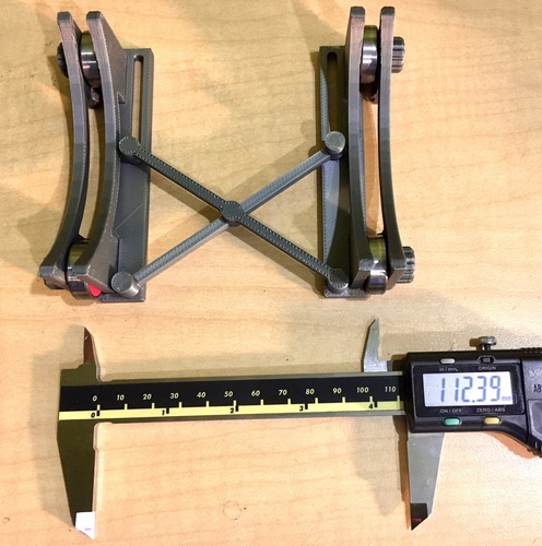 Self-Aligning, Adjustable-Width Spool Holder Using 608 Bearings 3D Print 36117 Self-Aligning, Adjustable-Width Spool Holder Using 608 Bearings 3D Print 36117