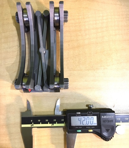 Self-Aligning, Adjustable-Width Spool Holder Using 608 Bearings 3D Print 36118 Self-Aligning, Adjustable-Width Spool Holder Using 608 Bearings 3D Print 36118