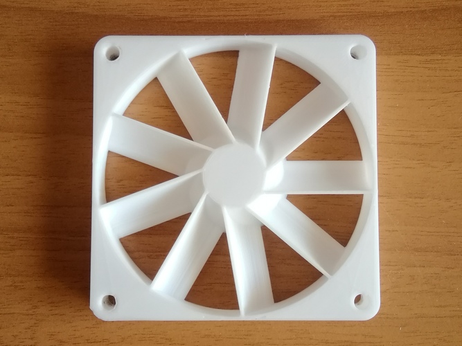 PC Fan Pressure Boost Adapter 80x80x10mm 3D Print 36135 PC Fan Pressure Boost Adapter 80x80x10mm 3D Print 36135