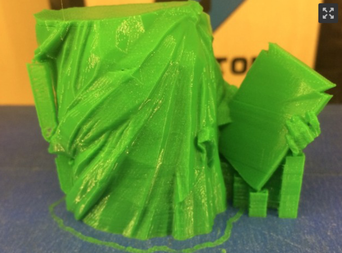 Statue of Liberty - Repaired 3D Print 3654 Statue of Liberty - Repaired 3D Print 3654