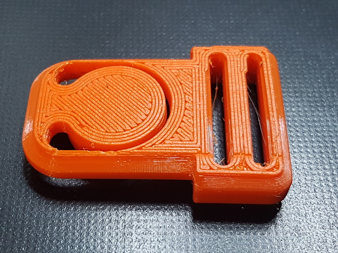 Centre (Center) Release Buckle 3D Print 36581 Centre (Center) Release Buckle 3D Print 36581