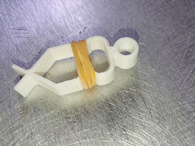 Simple Trash Bag Holder 3D Print 36755 Simple Trash Bag Holder 3D Print 36755