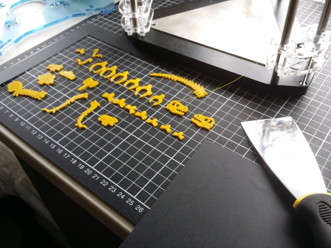 DinoPuzzle 3D Print 3698 DinoPuzzle 3D Print 3698