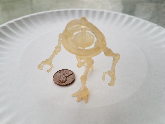 Gyro Golem 1.0 3D Print 37037 Gyro Golem 1.0 3D Print 37037