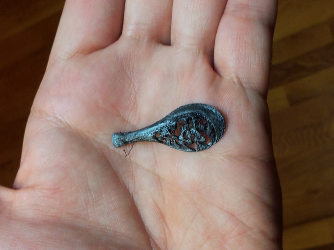 Pendant Long 3D Print 374 Pendant Long 3D Print 374