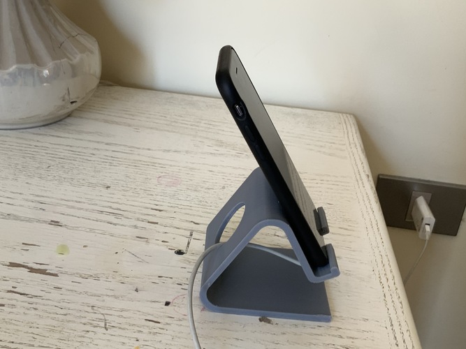 iPhone charger stand 3D Print 37825 iPhone charger stand 3D Print 37825
