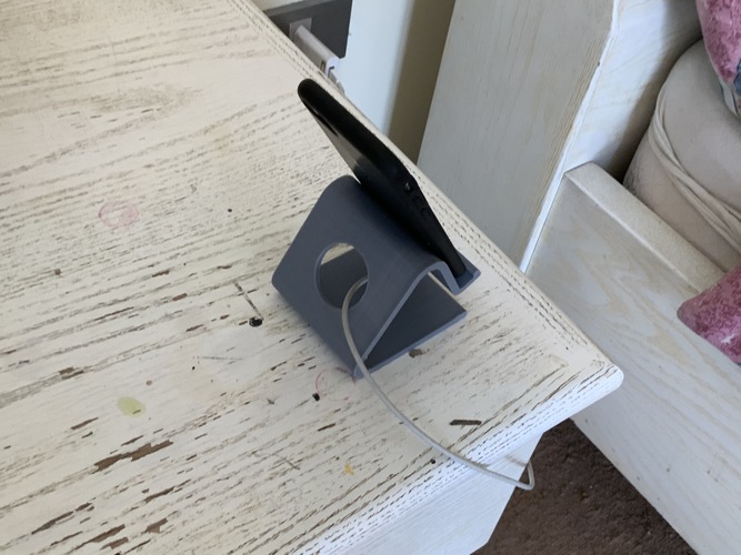 iPhone charger stand 3D Print 37826 iPhone charger stand 3D Print 37826