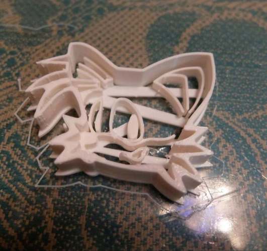 Sonic and fox-Cookie cutters-60 (Free) 3D Print 37894 Sonic and fox-Cookie cutters-60 (Free) 3D Print 37894