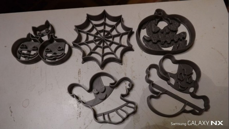 Сutters Halloween 8 PCS 3D Print 37913 Сutters Halloween 8 PCS 3D Print 37913