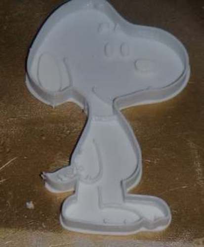 Cookie cutter- snoopy 100 3D Print 37915 Cookie cutter- snoopy 100 3D Print 37915