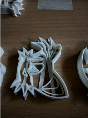 Sonic and fox-Cookie cutters-60 (Free) 3D Print 37930 Sonic and fox-Cookie cutters-60 (Free) 3D Print 37930