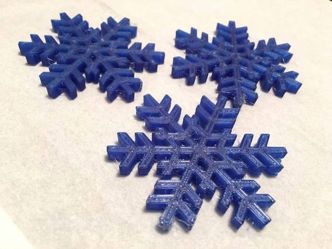 Snowflake pendant and earrings 3D Print 3835 Snowflake pendant and earrings 3D Print 3835