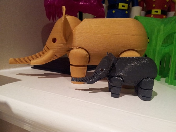 Elephant 3D Print 387 Elephant 3D Print 387